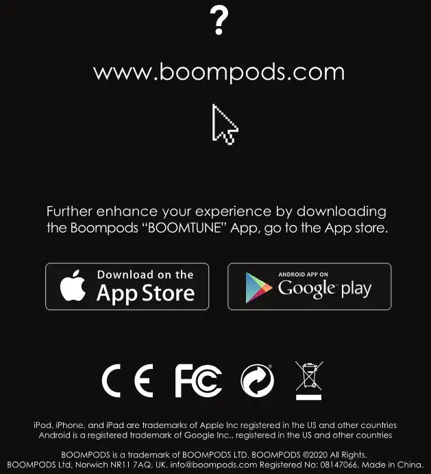 BOOMPODS Info