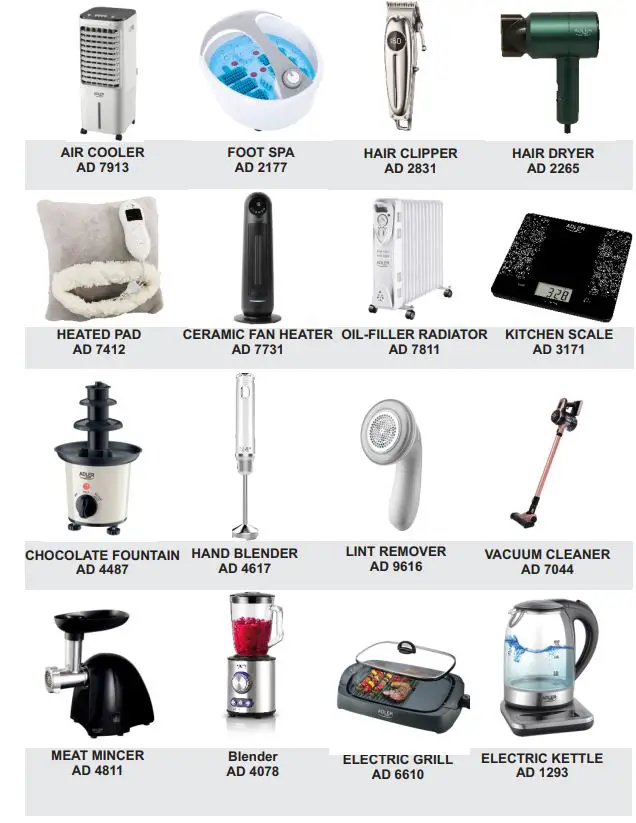 ADLER AD 1346 Electric Kettle User Manual - Others Product