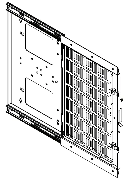 B-TECH BT7888 Slid Out AV Storage Tray -