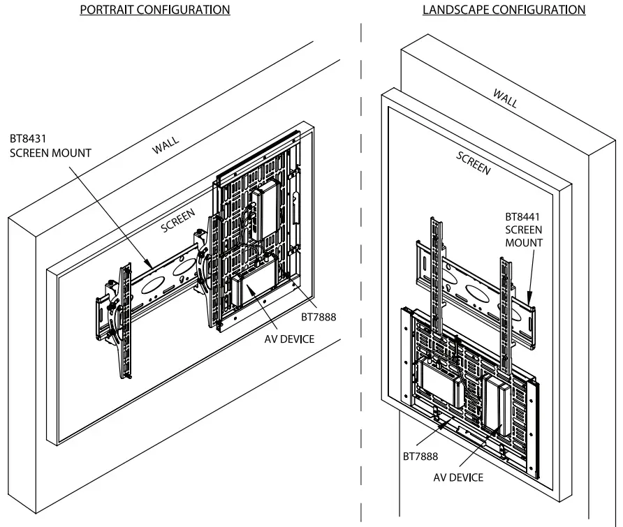 B-TECH BT7888 Slid Out AV Storage Tray - fig 12