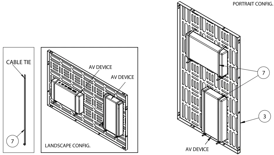 B-TECH BT7888 Slid Out AV Storage Tray - fig 8