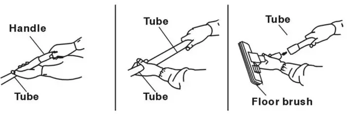 Timbrek T-VCC-121 Vacuum Cleaner with Container (3)