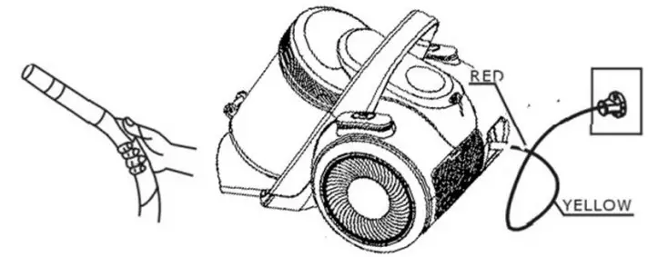 Timbrek T-VCC-121 Vacuum Cleaner with Container (7)