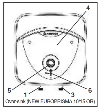 ARISTON EP10 Oversink Unvented Water Heater 3kW 10 Litre - overview2