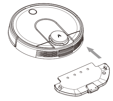 xiaomi Viomi SE Robot Vacuum Cleaner - clips