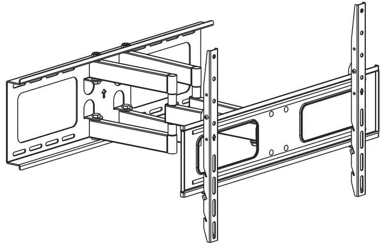 LASER TVB-LPA36-01 Large Full Motion TV Wall Mount -