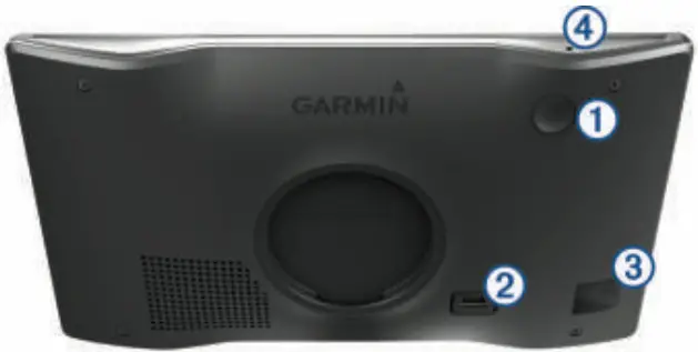 GARMIN DRIVESMART 55 Traffic Vehicle GPS - Device Overview