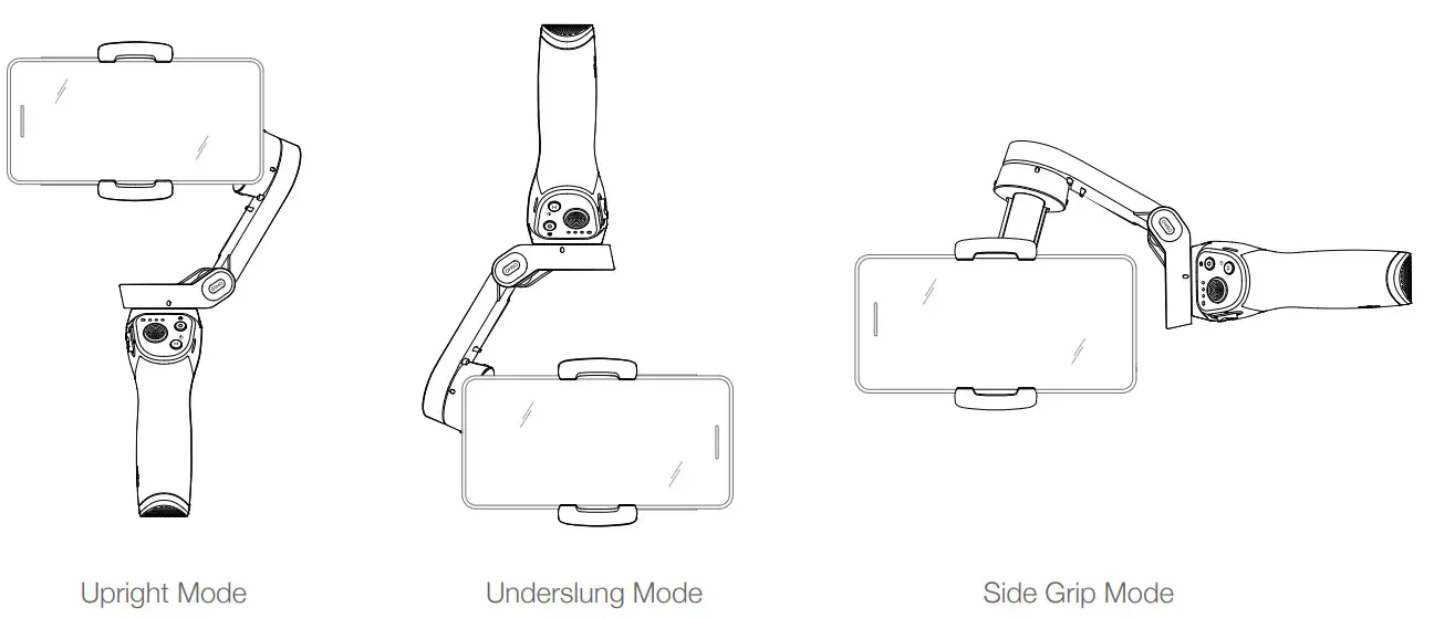 DJI OSMO MOBILE 3 - Side
