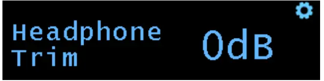 PS AUDIO Stellar Strata Amplifier - Headphone Trim