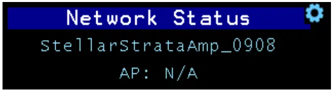 PS AUDIO Stellar Strata Amplifier - Network Status