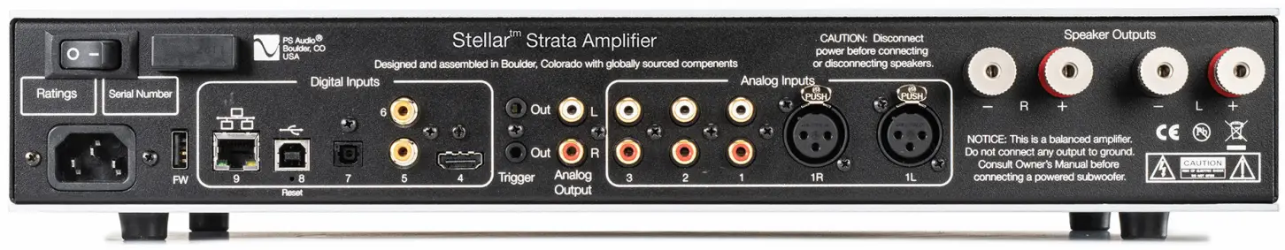 PS AUDIO Stellar Strata Amplifier - Stellar Strata Amplifier