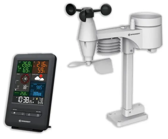 BRESSER 7002525 Colour Weather Center 5 in 1
