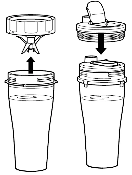 NINJA BN302Q Series Nutri-Blender Plus usage 5