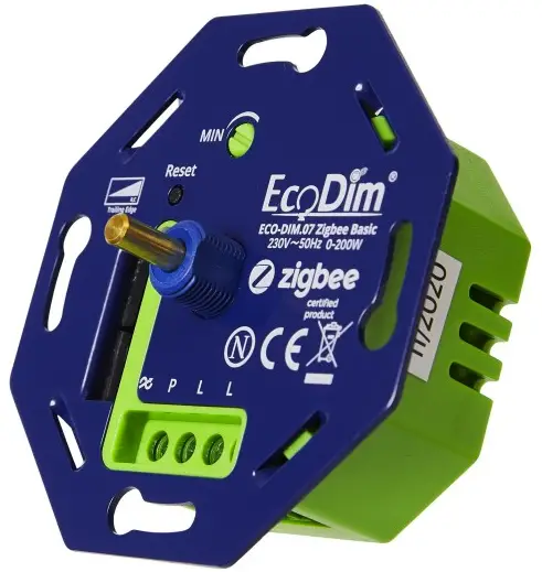 EcoDim Smart Dimmer Switch 200W LED Eco-Dim.07 Zigbee Basic