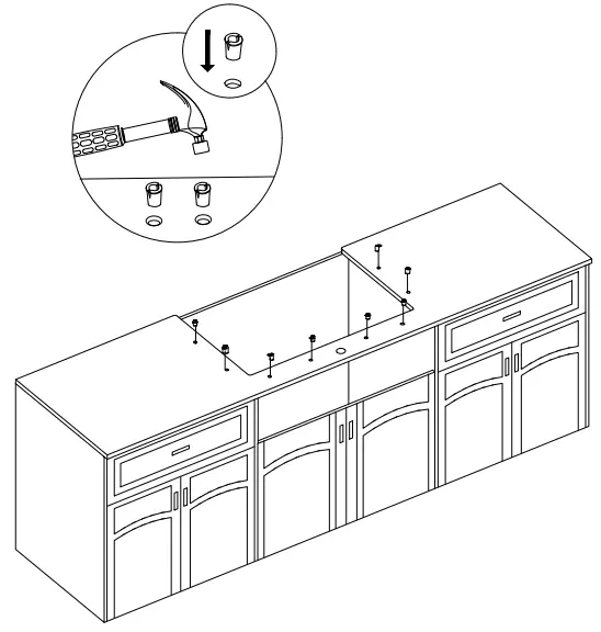 Kraus KHF410-33 33 Inch Stainless Steel Farmhouse - Anchors