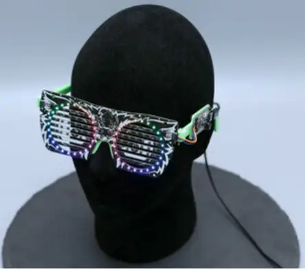 adafruit IS31FL3741 3D Printed Frame LED Glasses-Frame