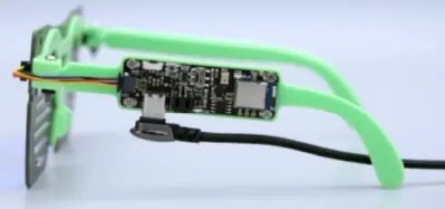 adafruit IS31FL3741 3D Printed Frame LED Glasses-LED