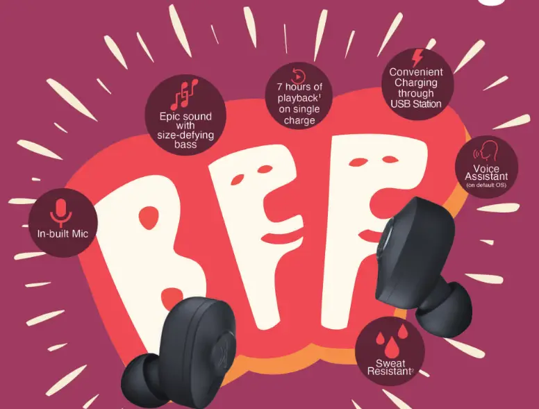 fingers BFF TWS Pods True Wireless Earbuds - bff