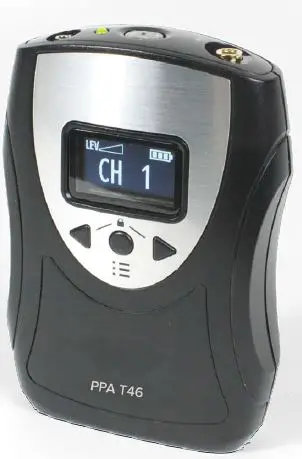 WILLIAMSAV 72-76 MHz Body Pack Transmitter PPA T46 image