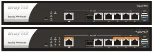 DrayTek Vigor2862 Series 2.5G Security VPN Router - Connectors