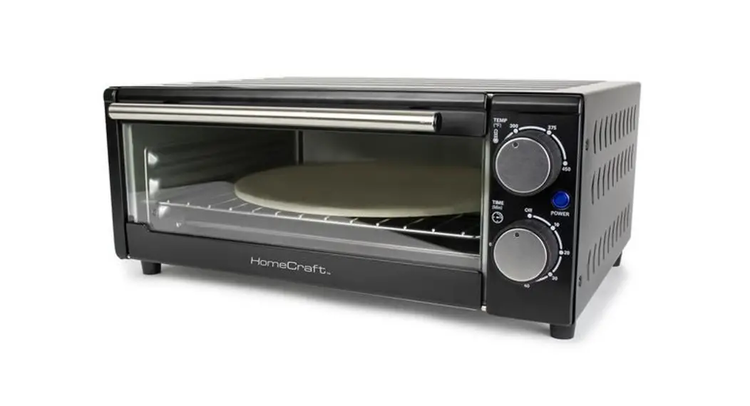 Homecraft Hcpo12bk 12-inch Convection Pizza Oven With Stone Instruction Manual
