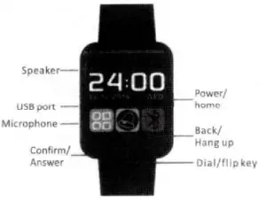 Rubian Smartwatch U8