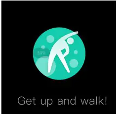 ACCUTIME JSE4202WM Smart Watch- Sedentary reminder