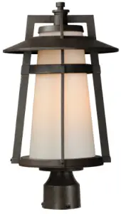 MAXIM LIGHTING 3530 Calistoga 1 Light Outdoor Pole/Post Lantern