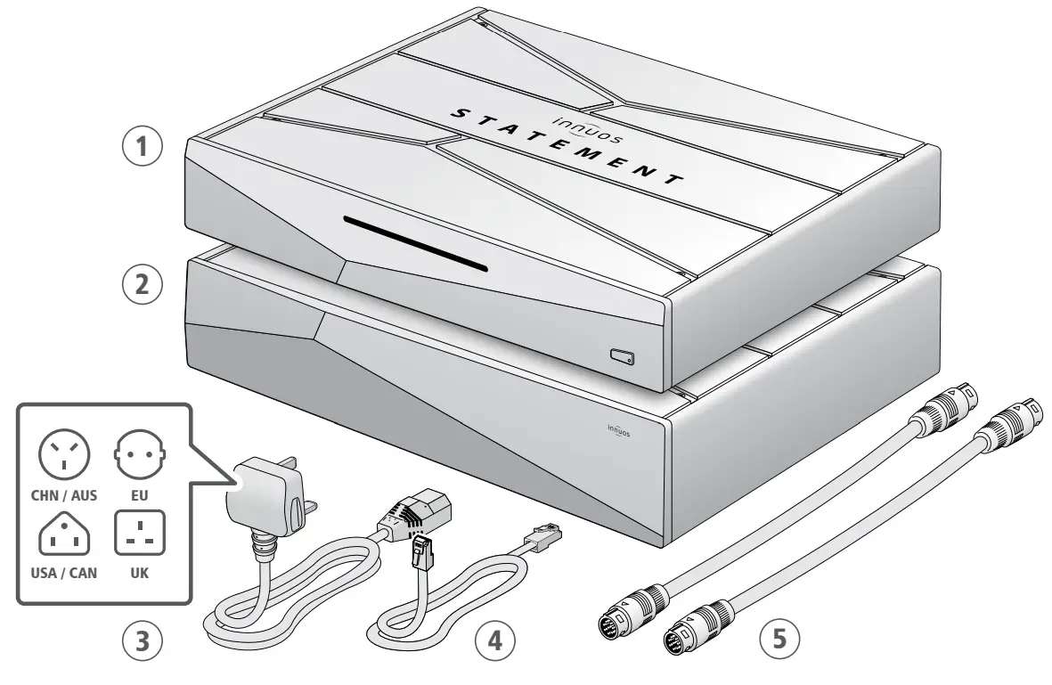 innuos STATEMENT Music Server - Box Contents