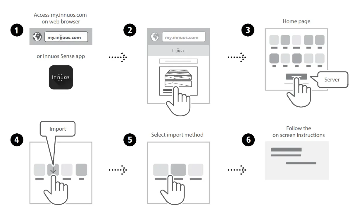 innuos STATEMENT Music Server - server operation 1