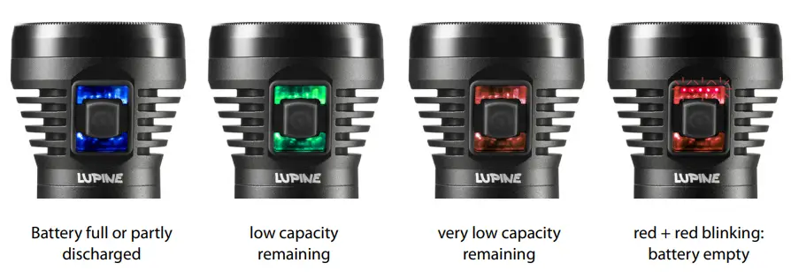 LUPINE BETTY TL2 5400 lm Flashlight-Battery