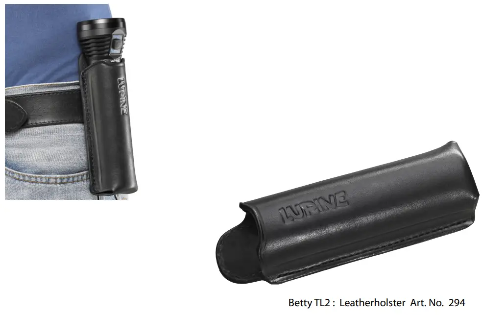 LUPINE BETTY TL2 5400 lm Flashlight-Holsters