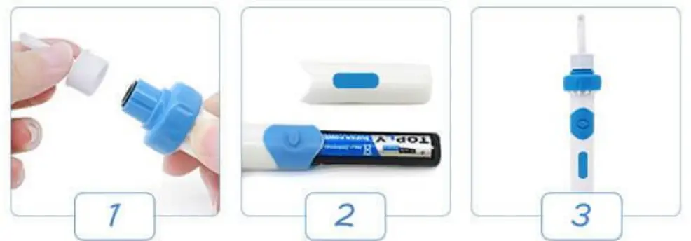 S-MANIA B07QRQ8PBG Electric Earwax Remover Safepick - fig1