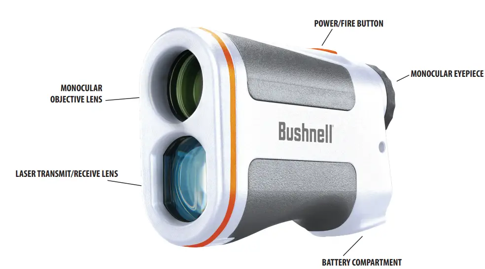 Bushnell DG850SBL Edge Disc Golf 6x24 Laser Rangefinder - PARTS