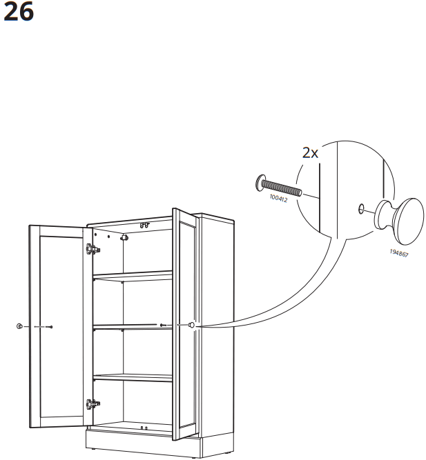 IKEA 292 659 81 HAVSTA Cabinet - Fig 34