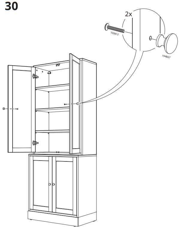 IKEA 292 659 81 HAVSTA Cabinet - Fig 56