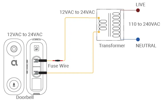 alula RE703-Connect+-1080p-WiFi-Video-Doorbell-Camera-FIG-6