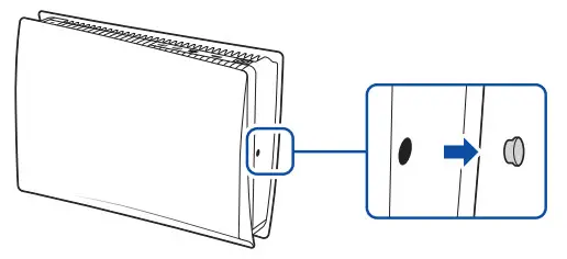 SONY CFI 1016A Playstation 5 Blu Ray Edition Console - For the vertical position 3