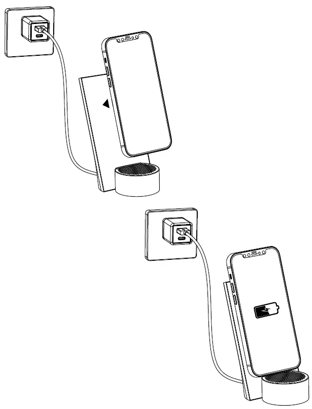 LEXON LD145 City Energy Pro Wireless Charging Station and Bluetooth Speaker 223