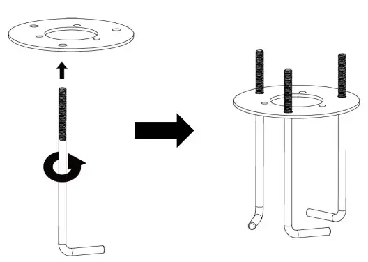 DAVIS LIGHTING Bola BAG Bollard - INSTALLATION 1