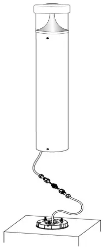 DAVIS LIGHTING Bola BAG Bollard - INSTALLATION 5