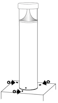 DAVIS LIGHTING Bola BAG Bollard - INSTALLATION 6