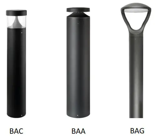 DAVIS LIGHTING Bola BAG Bollard - cover