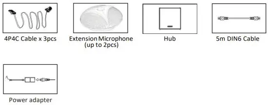 laia T POD BT Perfect Conference Terminal - Optional Accessories