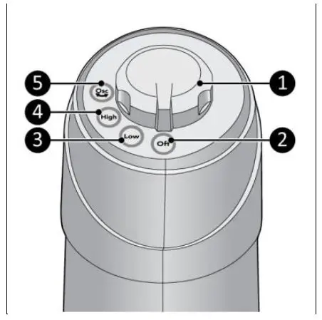 EUROM 335651 Q-Tower 1200 Electric Patio Heater 2