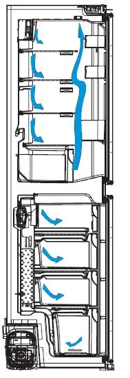 SHARP SJ-BF237M01X-EN Frost Fridge and Freezers fig 2