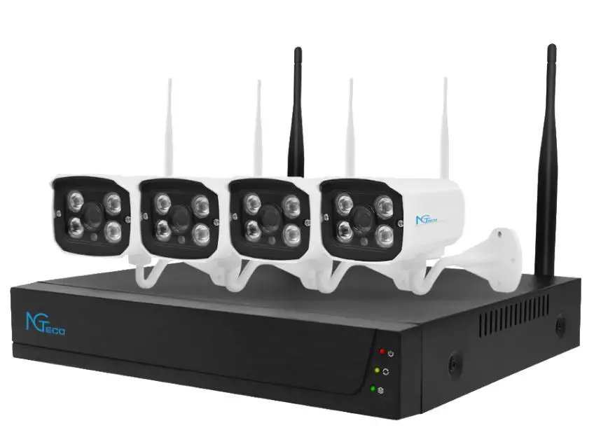 NGTECO NG-400 Wi-Fi-NVR-Kit-with-Hard-Disk-4-Channel-HD-IP-Camera-System-image