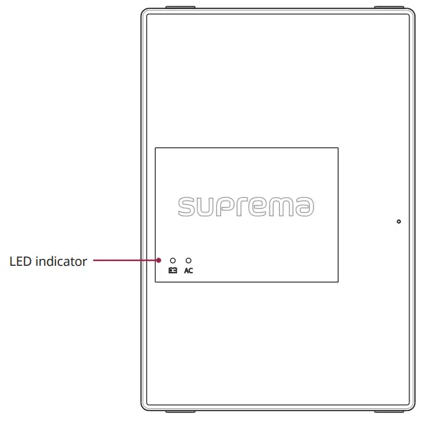 Suprema Enclosure for CoreStation Installation Guide - Outside