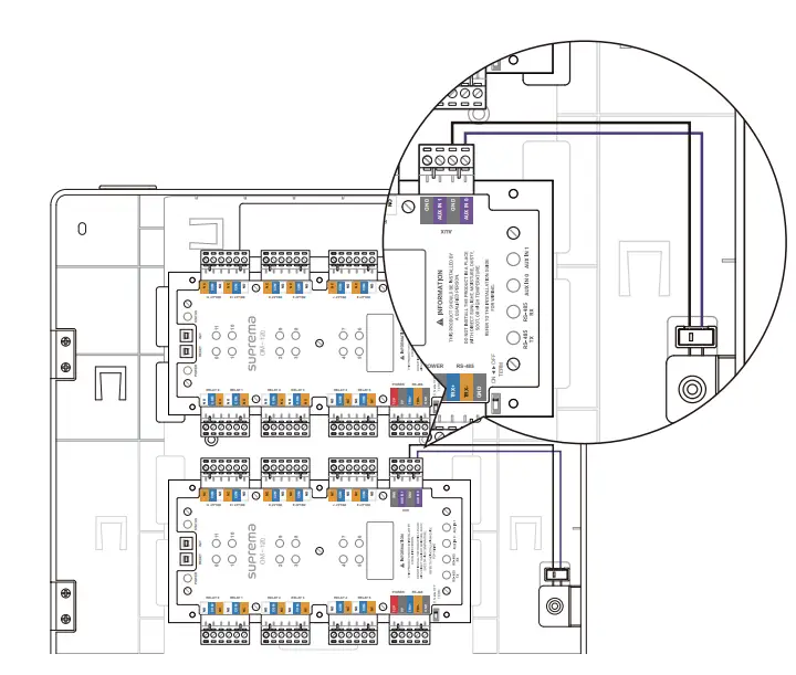 Suprema Enclosure for CoreStation Installation Guide - Tamper Connection