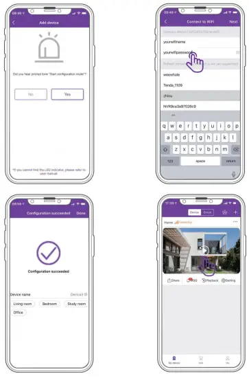 xmarto DZ2034 Wireless IP Camera - app2